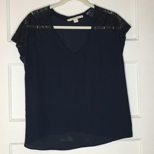 41Hawthorn Windermere Lace Sleeve Blouse